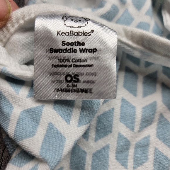 KeaBabies Sooth Swaddle Wrap 0-3 months - Picture 3 of 6